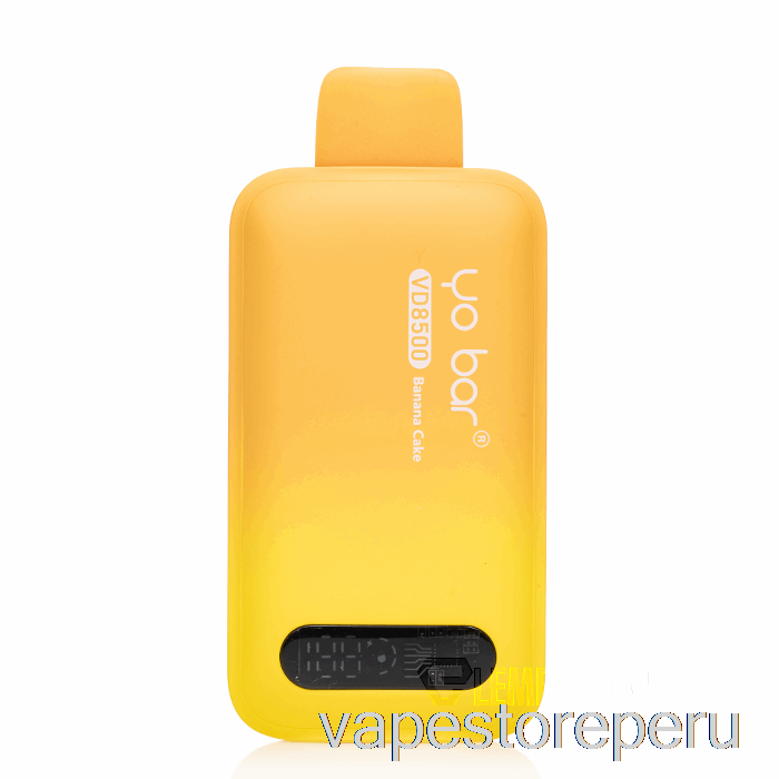 Vape Recargable Yo Bar Vd8500 Pastel De Plátano Desechable